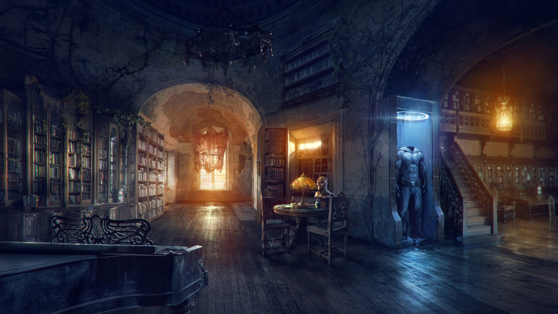 Illustration for article titled Nice Digs, Bruce Wayne